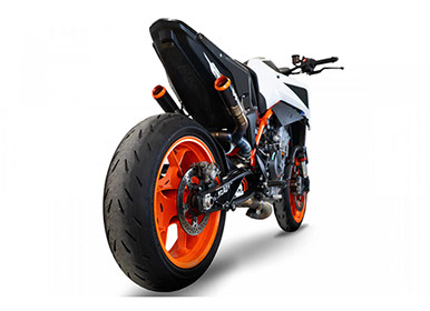【KTM】890Duke AustinRacing スリップオン 2018 - 2025 KTM DUKE 890/790 ROK EDITION dB COMPLIANT SLIP